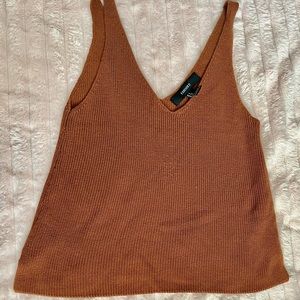 FOREVER 21 KNITTED TANK TOP!